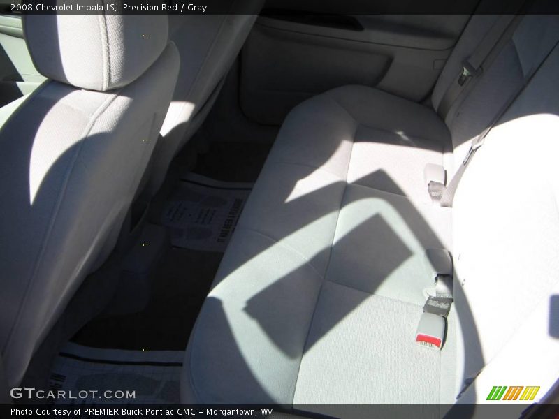 Precision Red / Gray 2008 Chevrolet Impala LS