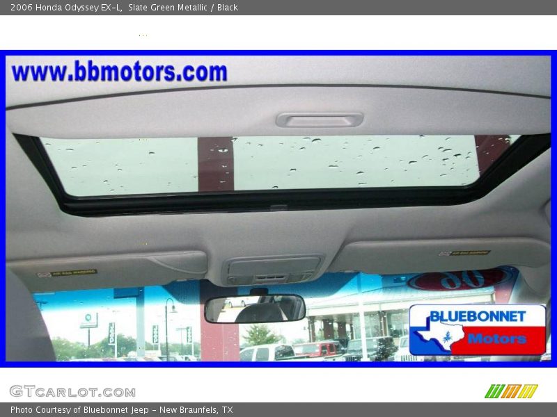 Slate Green Metallic / Black 2006 Honda Odyssey EX-L