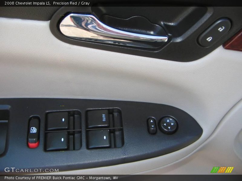 Precision Red / Gray 2008 Chevrolet Impala LS
