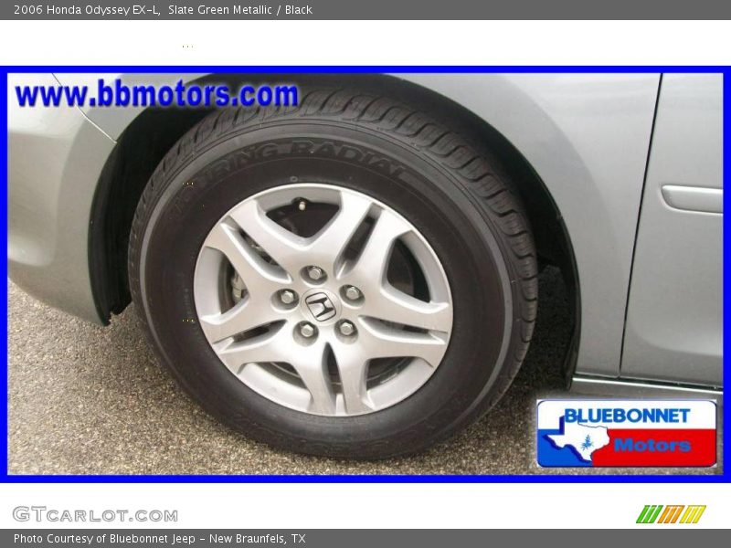 Slate Green Metallic / Black 2006 Honda Odyssey EX-L