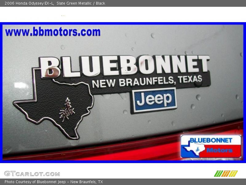 Slate Green Metallic / Black 2006 Honda Odyssey EX-L