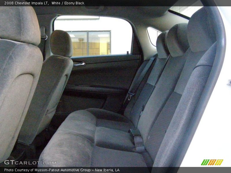 White / Ebony Black 2008 Chevrolet Impala LT