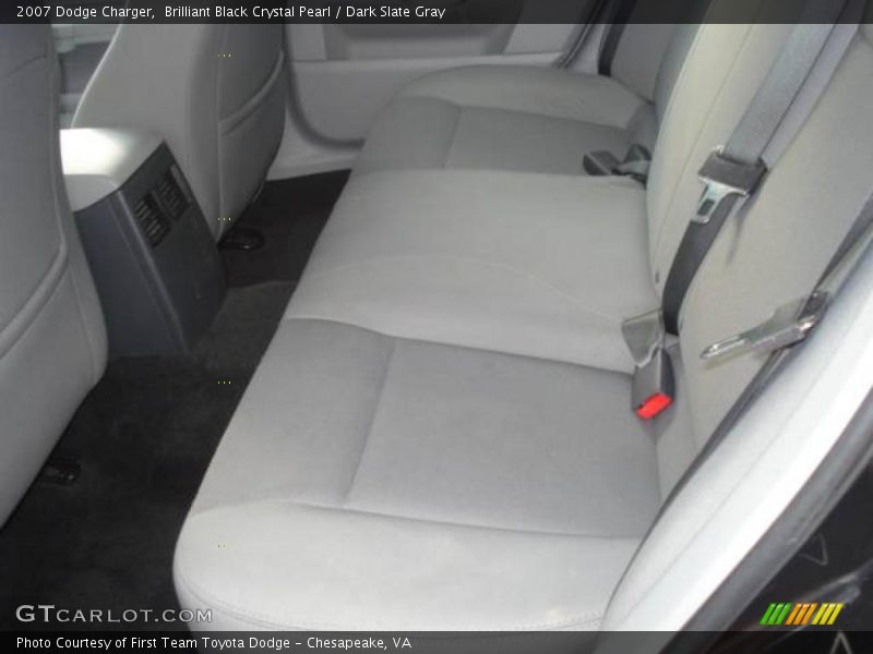 Brilliant Black Crystal Pearl / Dark Slate Gray 2007 Dodge Charger
