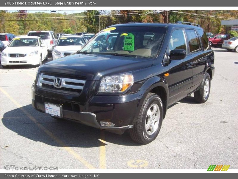 Sage Brush Pearl / Ivory 2006 Honda Odyssey EX-L