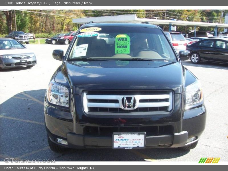 Sage Brush Pearl / Ivory 2006 Honda Odyssey EX-L