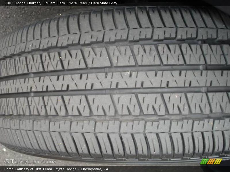 Brilliant Black Crystal Pearl / Dark Slate Gray 2007 Dodge Charger