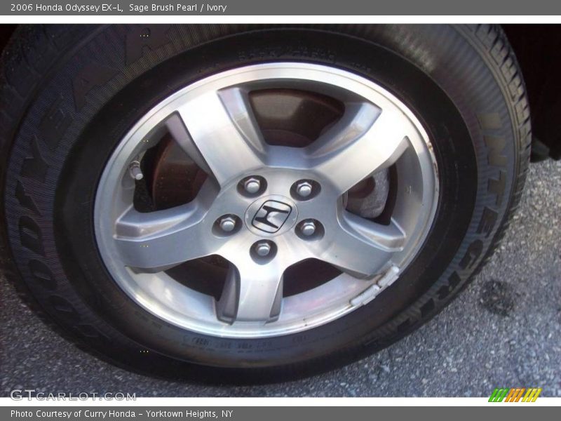 Sage Brush Pearl / Ivory 2006 Honda Odyssey EX-L