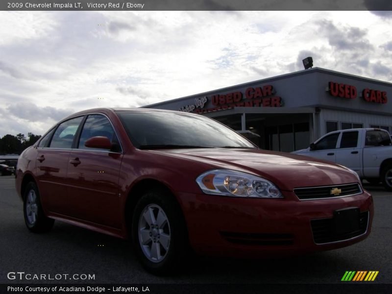 Victory Red / Ebony 2009 Chevrolet Impala LT