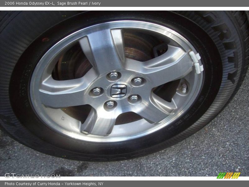 Sage Brush Pearl / Ivory 2006 Honda Odyssey EX-L