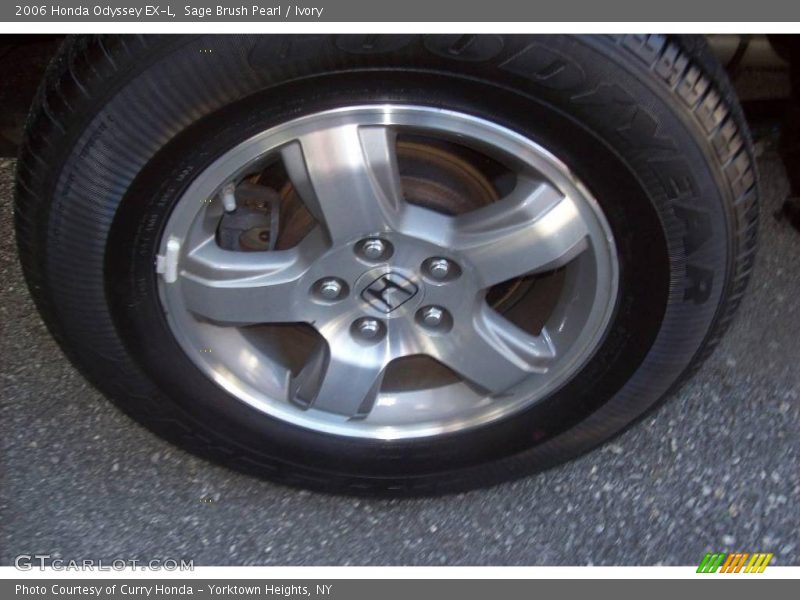 Sage Brush Pearl / Ivory 2006 Honda Odyssey EX-L
