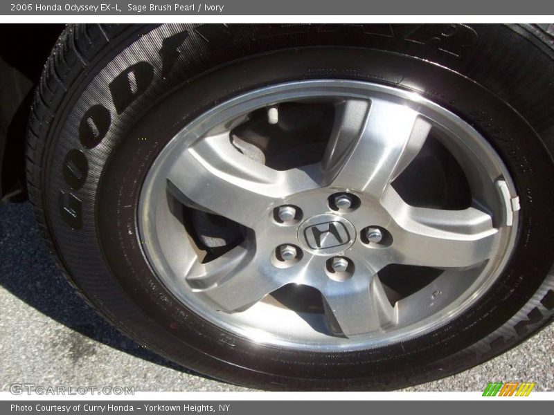 Sage Brush Pearl / Ivory 2006 Honda Odyssey EX-L