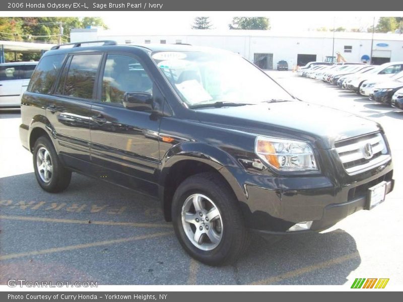 Sage Brush Pearl / Ivory 2006 Honda Odyssey EX-L