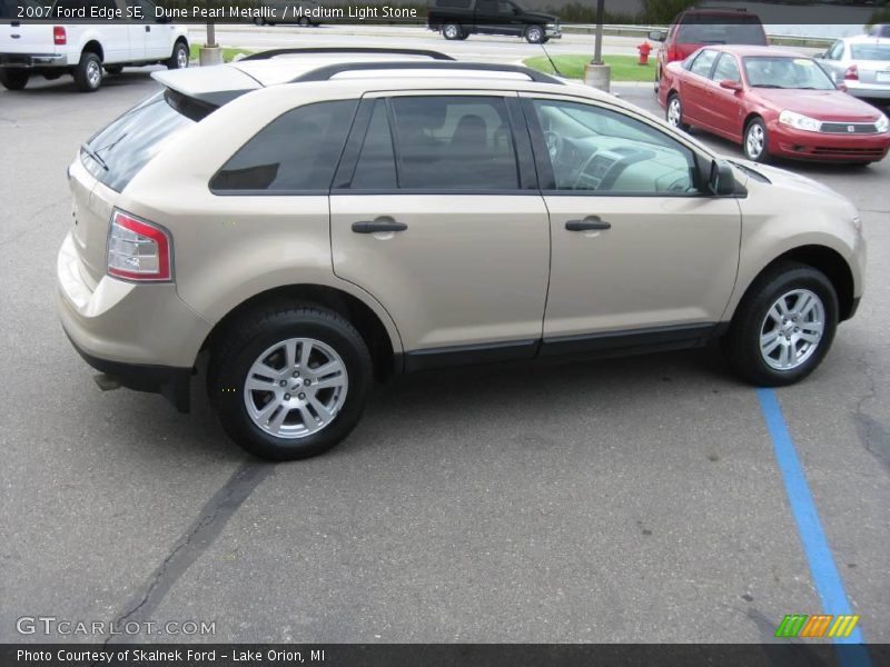 Dune Pearl Metallic / Medium Light Stone 2007 Ford Edge SE