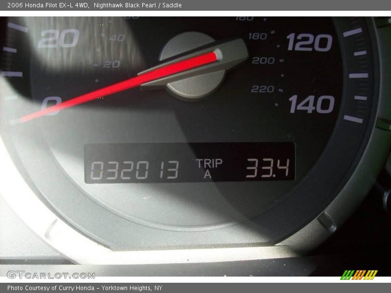 Nighthawk Black Pearl / Saddle 2006 Honda Pilot EX-L 4WD