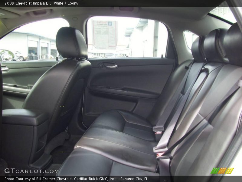 White / Ebony 2009 Chevrolet Impala LT