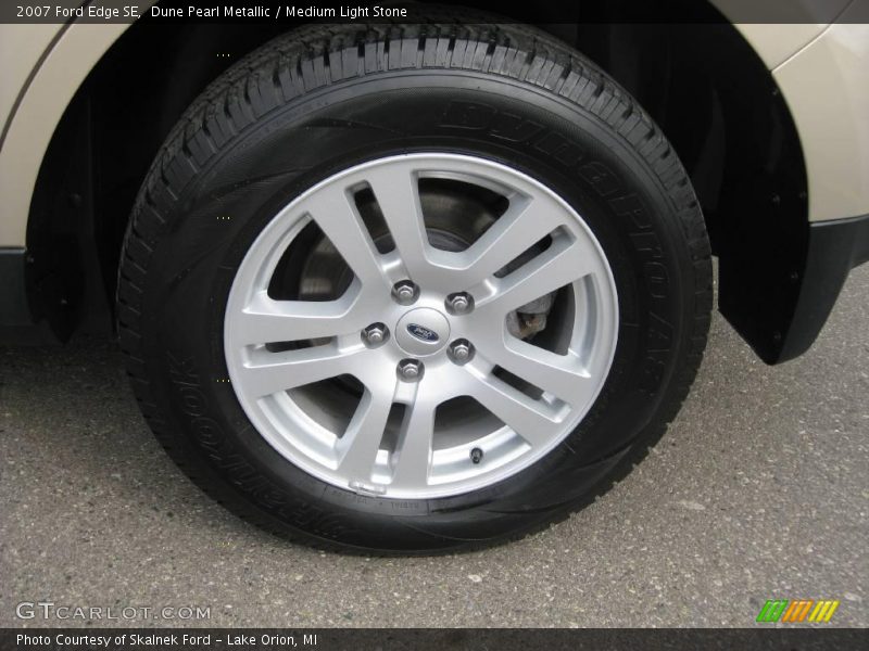 Dune Pearl Metallic / Medium Light Stone 2007 Ford Edge SE
