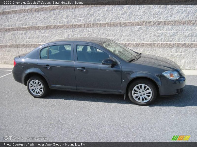 Slate Metallic / Ebony 2009 Chevrolet Cobalt LT Sedan