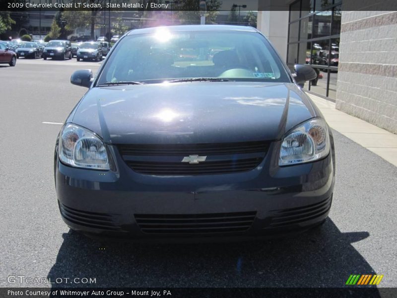 Slate Metallic / Ebony 2009 Chevrolet Cobalt LT Sedan