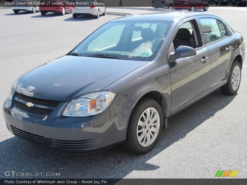 Slate Metallic / Ebony 2009 Chevrolet Cobalt LT Sedan