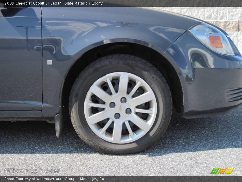 Slate Metallic / Ebony 2009 Chevrolet Cobalt LT Sedan