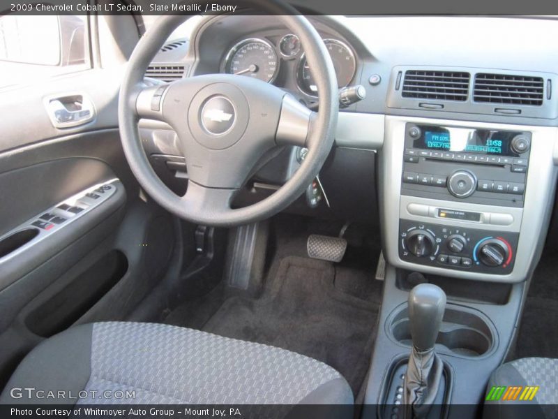 Slate Metallic / Ebony 2009 Chevrolet Cobalt LT Sedan
