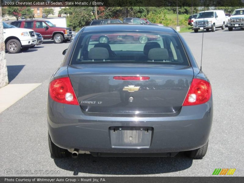 Slate Metallic / Ebony 2009 Chevrolet Cobalt LT Sedan