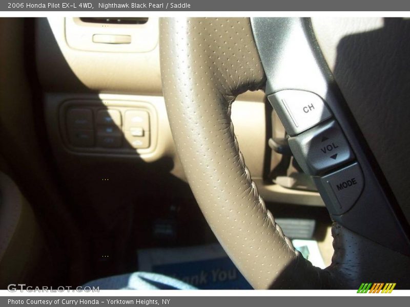 Nighthawk Black Pearl / Saddle 2006 Honda Pilot EX-L 4WD