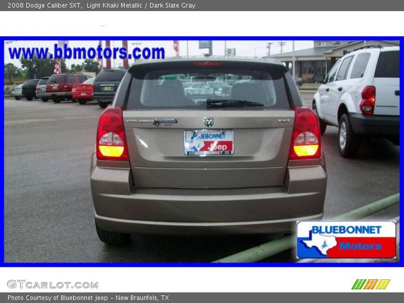 Light Khaki Metallic / Dark Slate Gray 2008 Dodge Caliber SXT