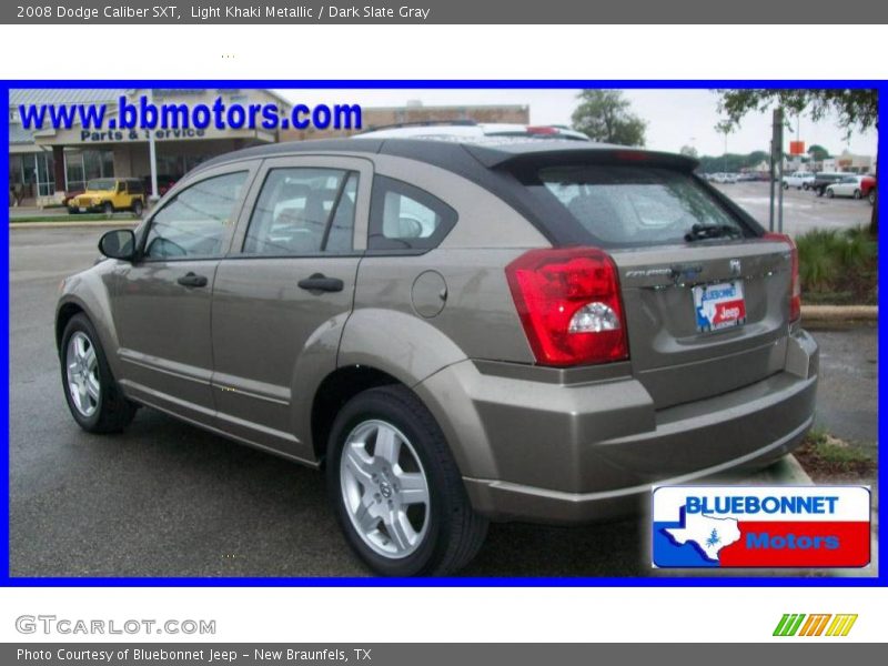 Light Khaki Metallic / Dark Slate Gray 2008 Dodge Caliber SXT