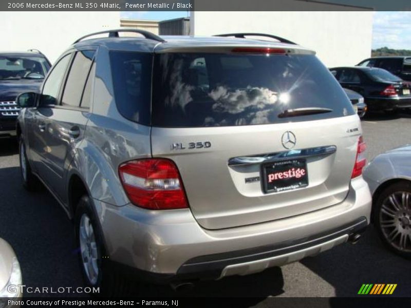 Pewter Metallic / Black 2006 Mercedes-Benz ML 350 4Matic