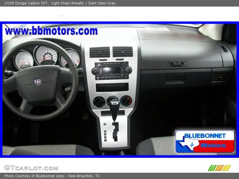 Light Khaki Metallic / Dark Slate Gray 2008 Dodge Caliber SXT