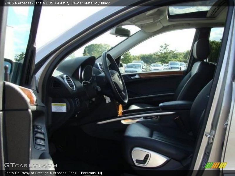 Pewter Metallic / Black 2006 Mercedes-Benz ML 350 4Matic