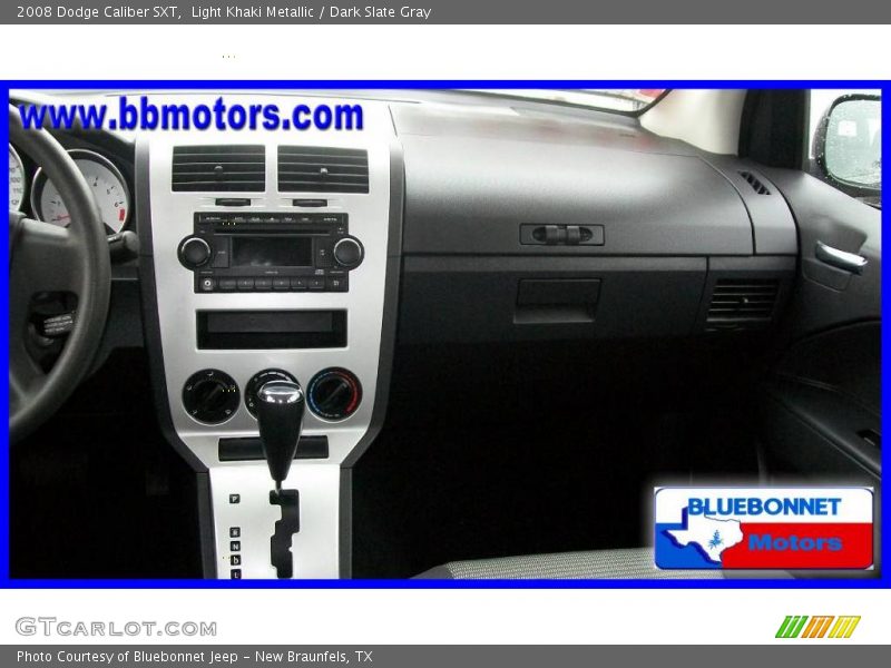 Light Khaki Metallic / Dark Slate Gray 2008 Dodge Caliber SXT