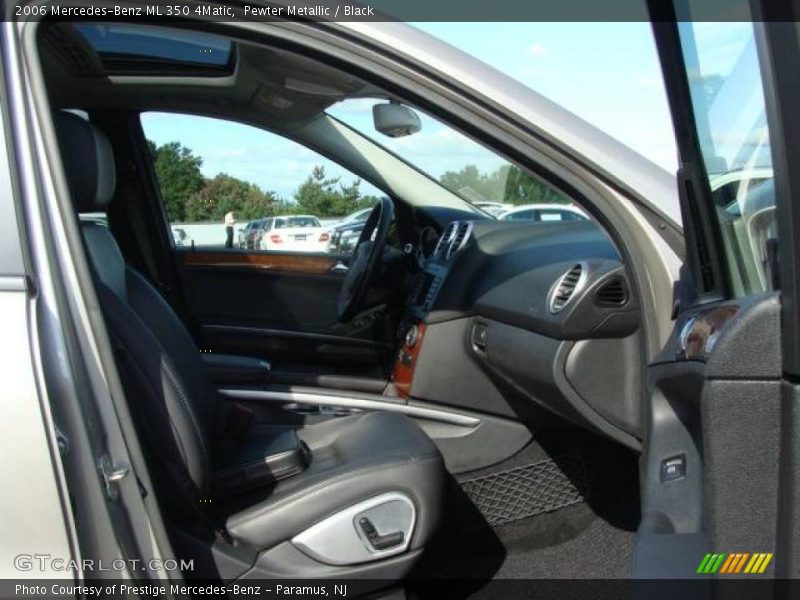 Pewter Metallic / Black 2006 Mercedes-Benz ML 350 4Matic