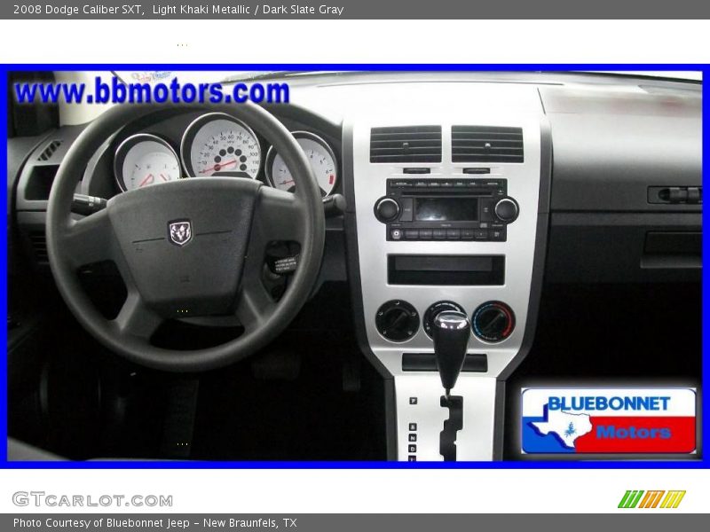 Light Khaki Metallic / Dark Slate Gray 2008 Dodge Caliber SXT