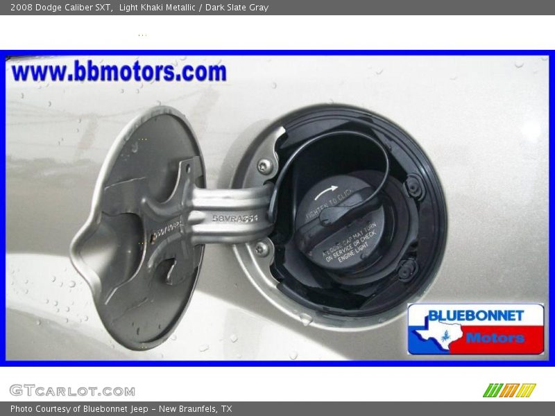 Light Khaki Metallic / Dark Slate Gray 2008 Dodge Caliber SXT