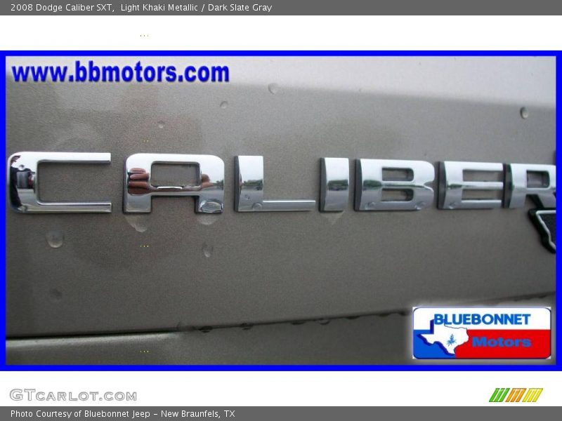 Light Khaki Metallic / Dark Slate Gray 2008 Dodge Caliber SXT