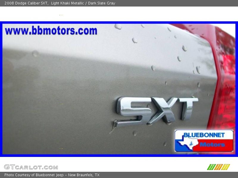 Light Khaki Metallic / Dark Slate Gray 2008 Dodge Caliber SXT