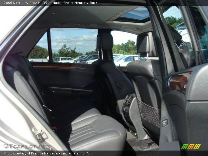 Pewter Metallic / Black 2006 Mercedes-Benz ML 350 4Matic