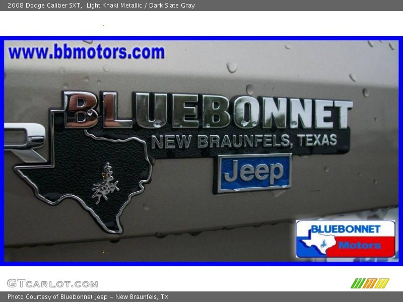 Light Khaki Metallic / Dark Slate Gray 2008 Dodge Caliber SXT