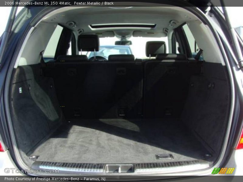 Pewter Metallic / Black 2006 Mercedes-Benz ML 350 4Matic