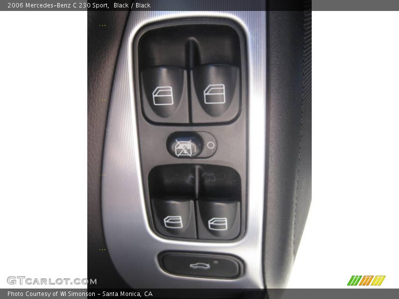 Black / Black 2006 Mercedes-Benz C 230 Sport