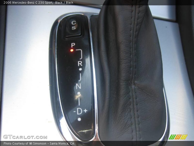 Black / Black 2006 Mercedes-Benz C 230 Sport