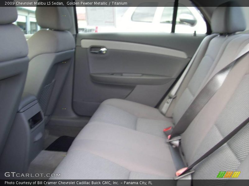 Golden Pewter Metallic / Titanium 2009 Chevrolet Malibu LS Sedan