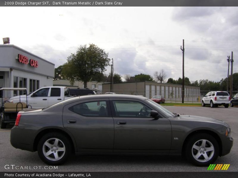 Dark Titanium Metallic / Dark Slate Gray 2009 Dodge Charger SXT