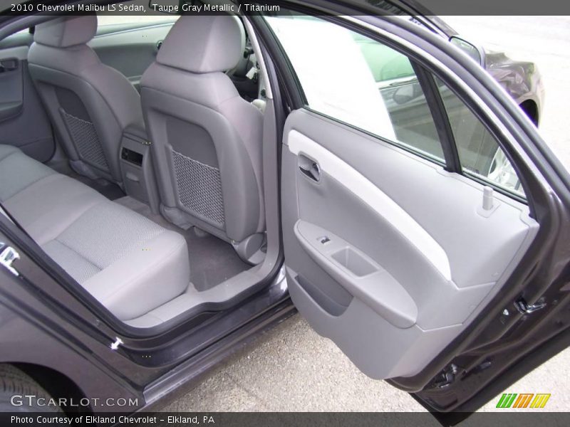 Taupe Gray Metallic / Titanium 2010 Chevrolet Malibu LS Sedan