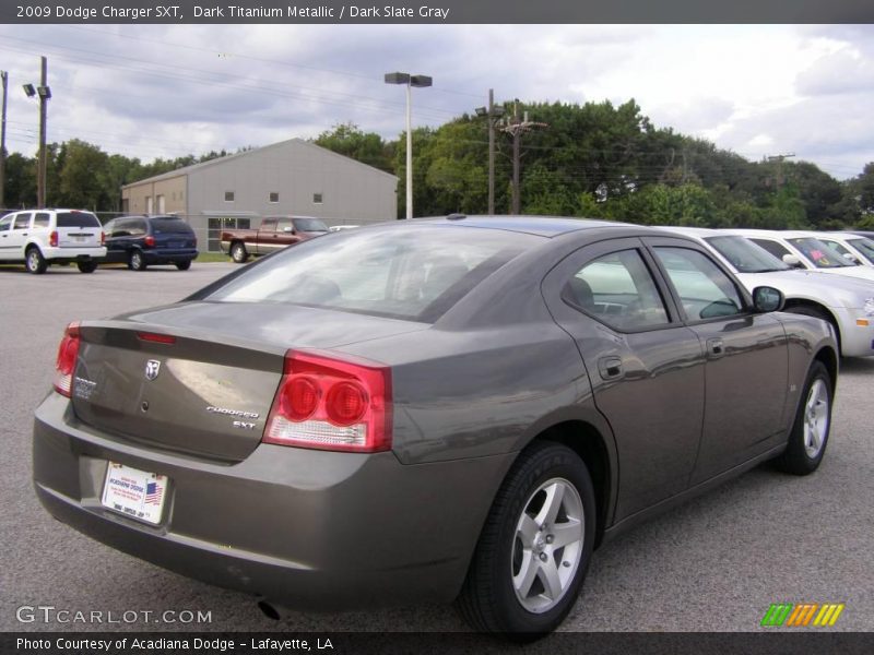 Dark Titanium Metallic / Dark Slate Gray 2009 Dodge Charger SXT