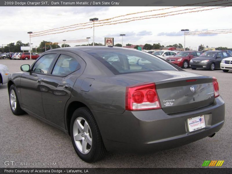 Dark Titanium Metallic / Dark Slate Gray 2009 Dodge Charger SXT