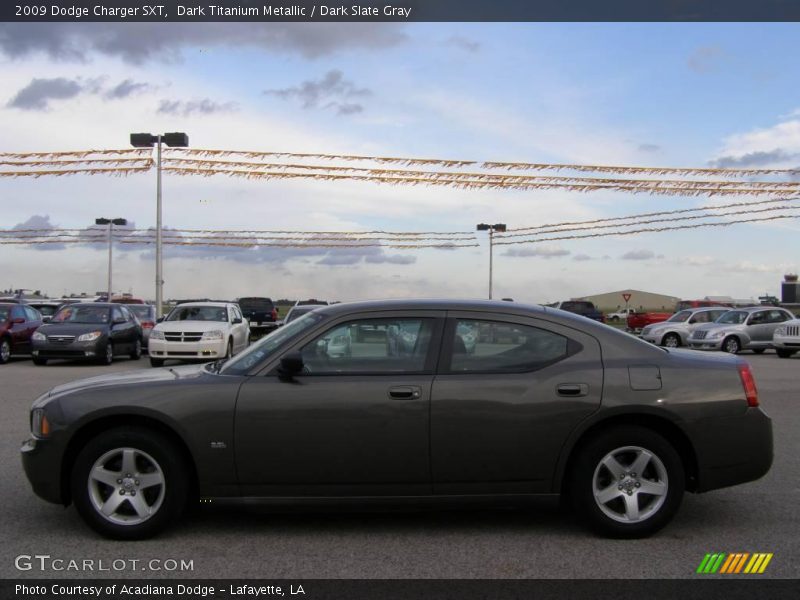 Dark Titanium Metallic / Dark Slate Gray 2009 Dodge Charger SXT