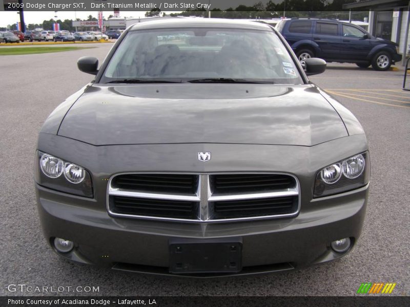 Dark Titanium Metallic / Dark Slate Gray 2009 Dodge Charger SXT